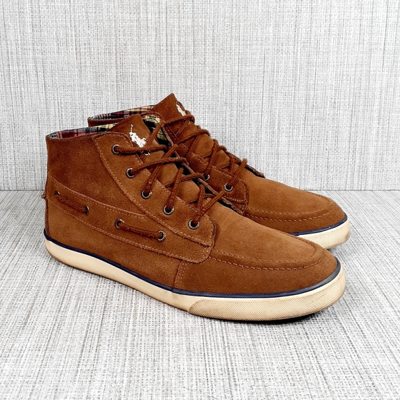Polo Ralph Lauren Suede Leather Boots 7 - Picture 3 of 8